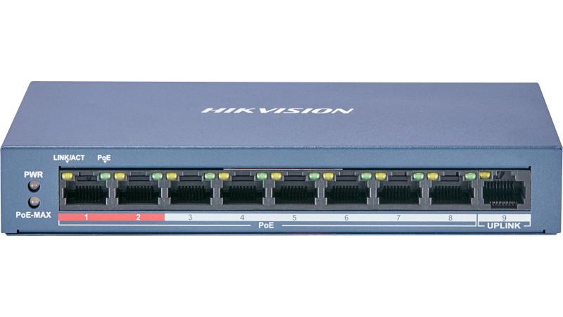8+1 Port Fast Ethernet Unmanaged POE Switch